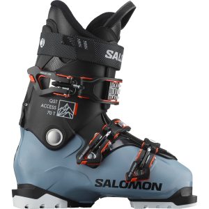 Salomon QST Access 70 T, skistøvler, junior, blå/sort/orange