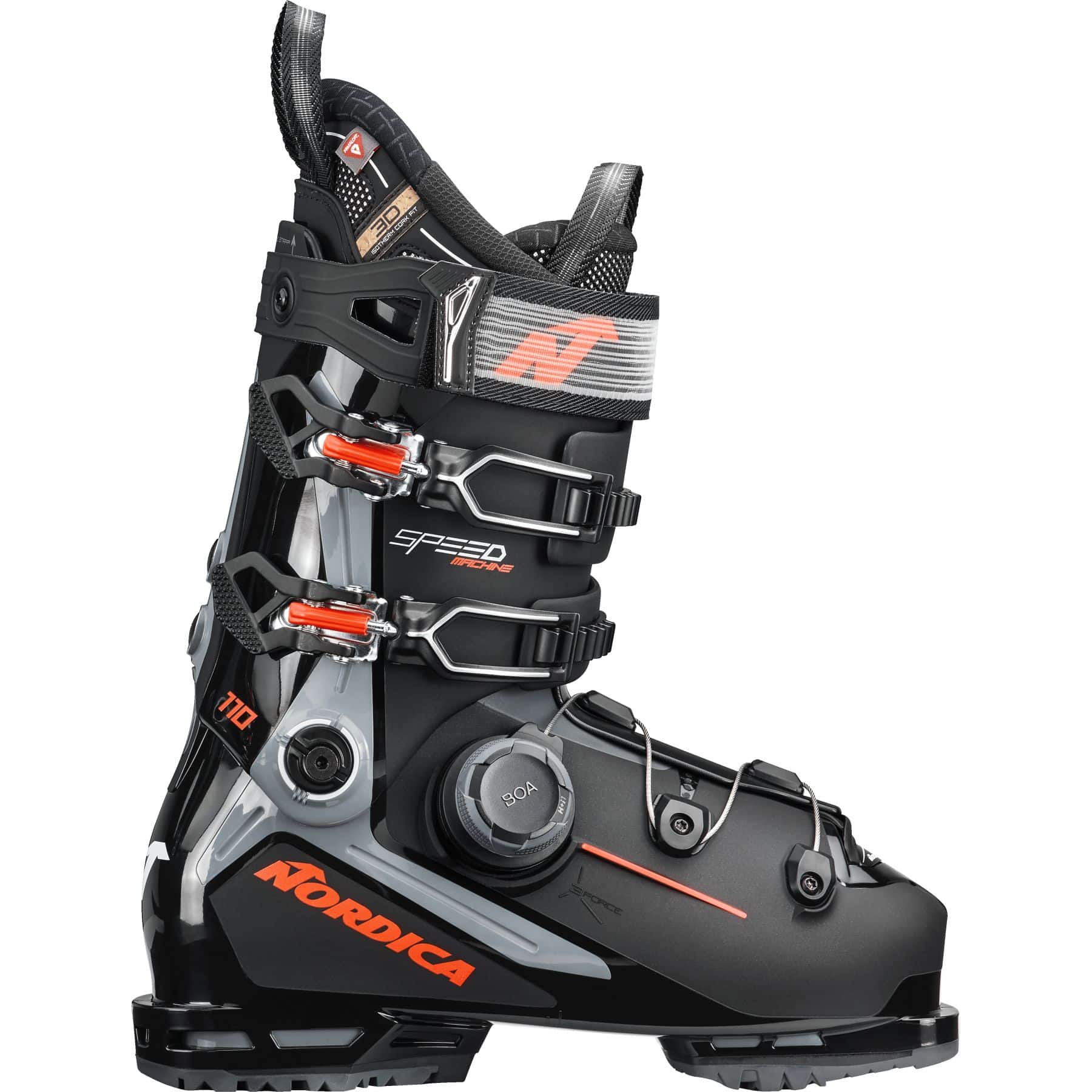 Nordica Speedmachine 3 BOA 110 GW, skistøvler, herre, sort