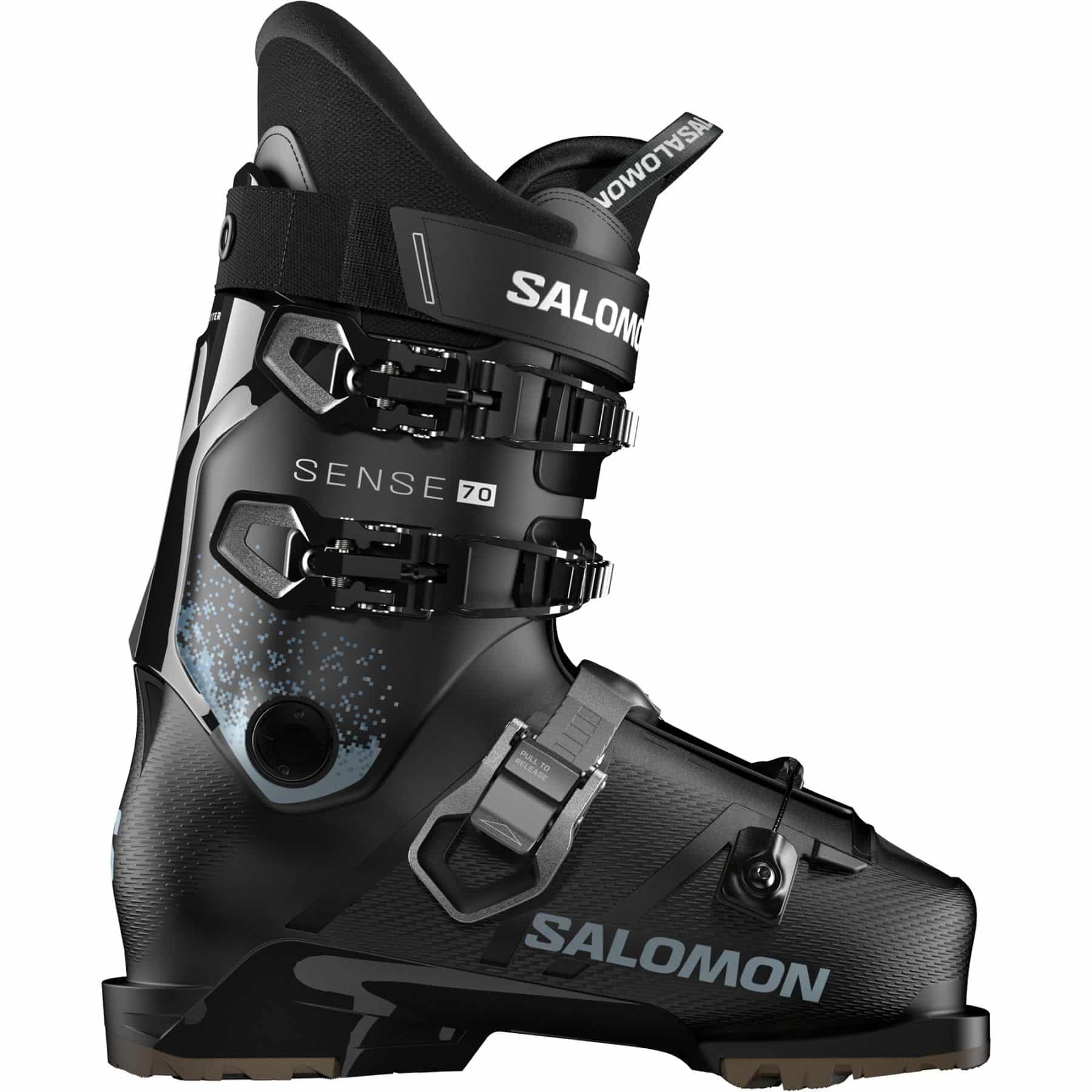 Salomon Sense 70 T GW, skistøvler, junior, sort
