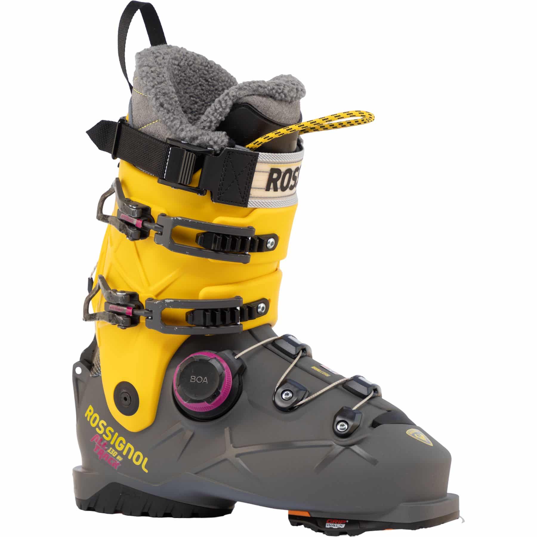 Rossignol Alltrack 130 HV BOA GW, skistøvler, herre, grå/gul