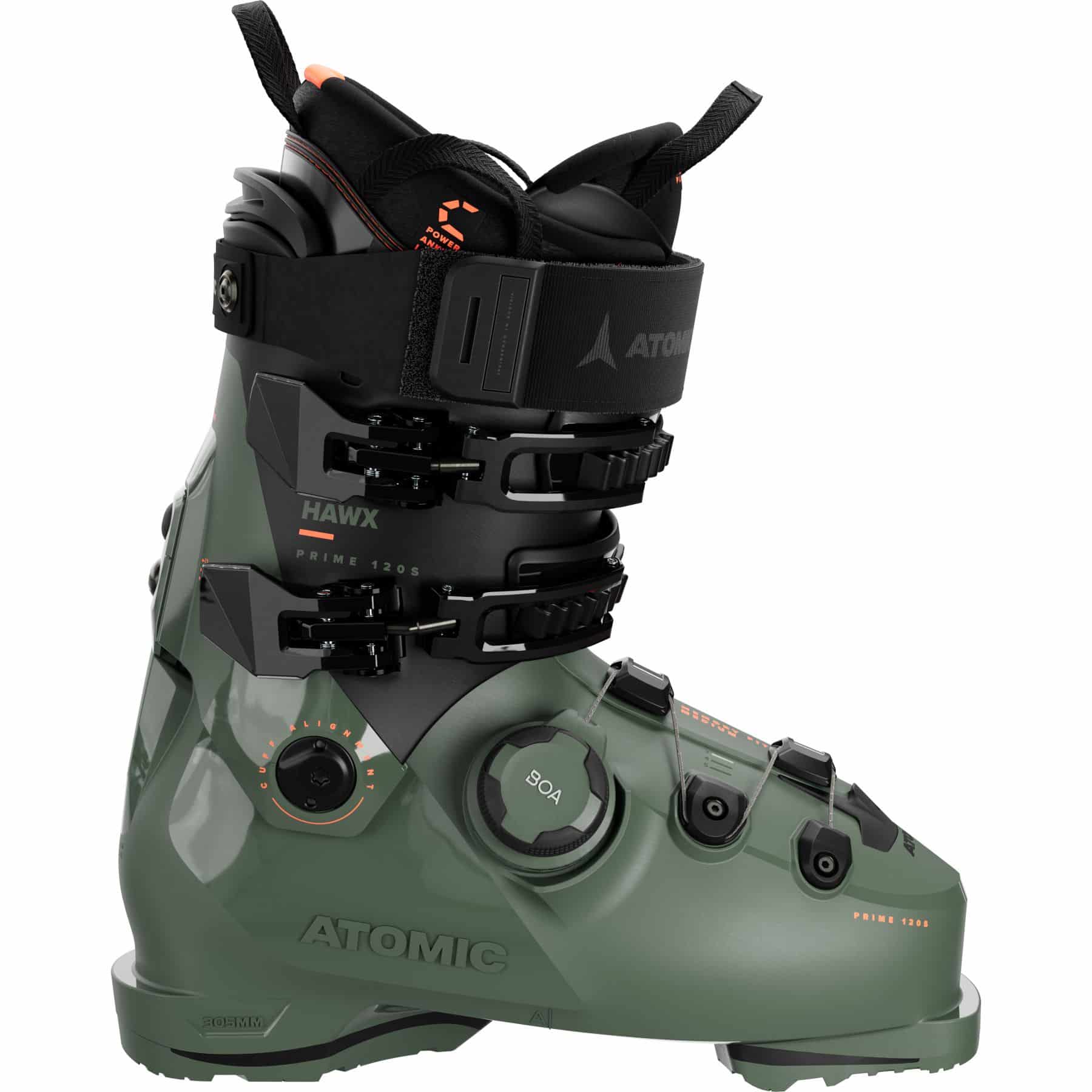 Atomic Hawx Prime 120 S BOA, skistøvler, herre, grøn/sort